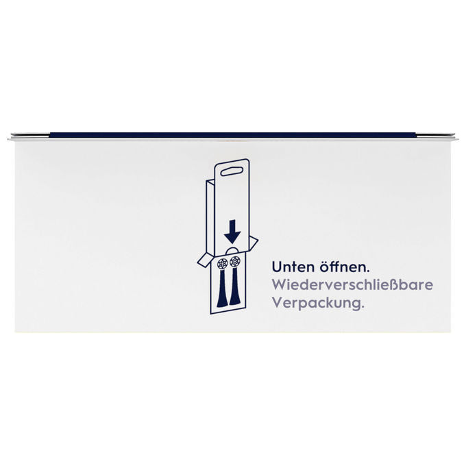 Oral-B 8700216194679 iO Aufsteckbürsten Sanfte Reinigung 6 Stück mit 4000 weichen Borsten und Farbwechselanzeige colore Bianco