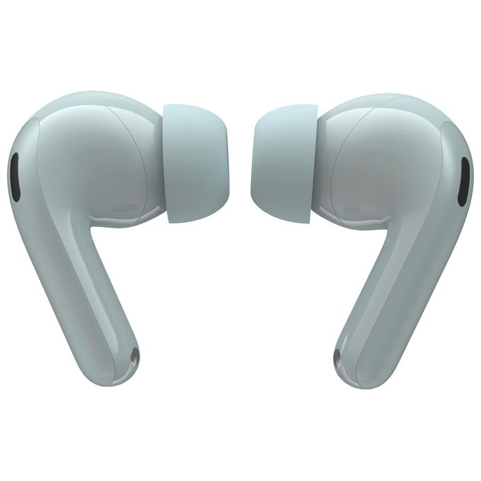 Motorola PG38C08170 Moto Buds 2 Auricolare Wireless In-ear con Cancellazione Attiva del Rumore fino a 55dB e 6 Microfoni per Chiamate Cristalline Bluetooth 6.0 Audio Hi-Res LHDC fino a 11 Ore di Autonomia IP54 colore PANTONE Gray Mist