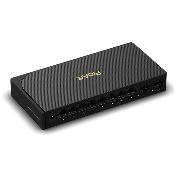 Asus 90IG0AF0-MO9B00 ProArt Switch PQG-U1080 Switch Non Gestito 8 Porte 2.5G Ethernet 2 Slot SFP+ colore Nero