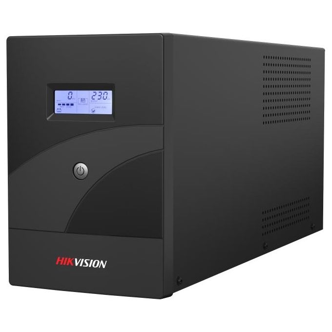 Hikvision DS-UPS3000-R Gruppo di Continuita' UPS 3000VA 1800W 4 Batterie 12V 9AH colore Nero