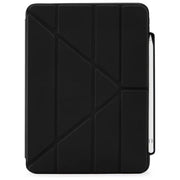 Pipetto P053-49-7 Origami No3 Custodia per iPad 10,2'' (7a 8a 9a Gen) con Supporto 5 Posizioni e Compartimento Apple Pencil colore Nero