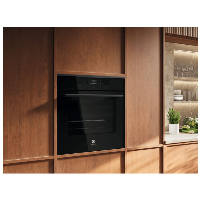 Electrolux 949 288 048 PizzaExpert Series 700 Forno da incasso Multifunzione 72 L Classe A++ Funzione PizzaExpert Pulizia Pirolitica Wi-Fi (59.4x56.9x58.9 cm) colore Nero