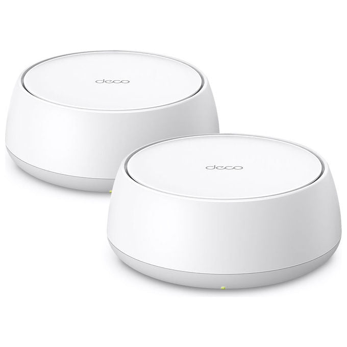 TP-Link DECO BE25(2-PACK) Sistema Wi-Fi Mesh Dual-band Wi-Fi 7 (802.11be) 2882 Mbit-s colore Bianco
