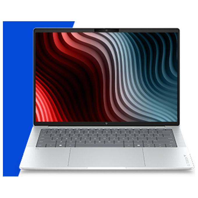 HP E4LH3AT HP EliteBook X G2a 14'' 3K 16 GB LPDDR5x-SDRAM 512 GB SSD Wi-Fi 7 Windows 11 Pro colore Argento