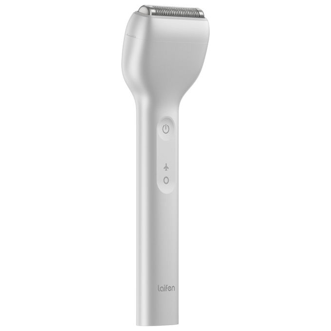 Laifen, Rifinitore e Rasoio Barba T1 Pro Trim and Shave, Argento, Impermeabile IPX7