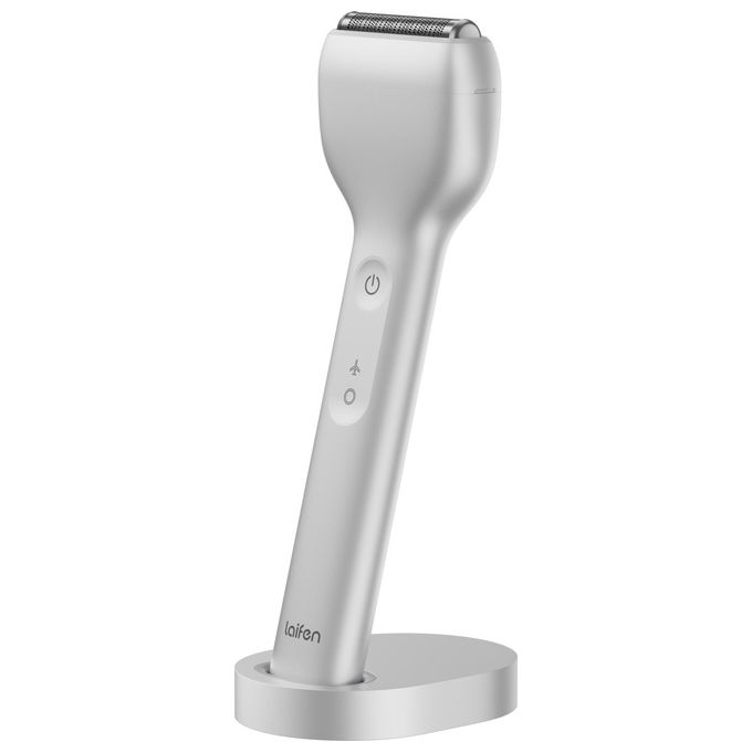Laifen, Rifinitore e Rasoio Barba T1 Pro Trim and Shave, Argento, Impermeabile IPX7