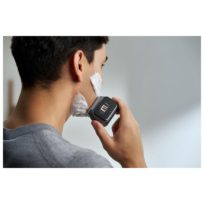 Laifen P3 Pro, Rasoio Elettrico, 3 Lame, per Pelli Sensibili, Grigio Scuro