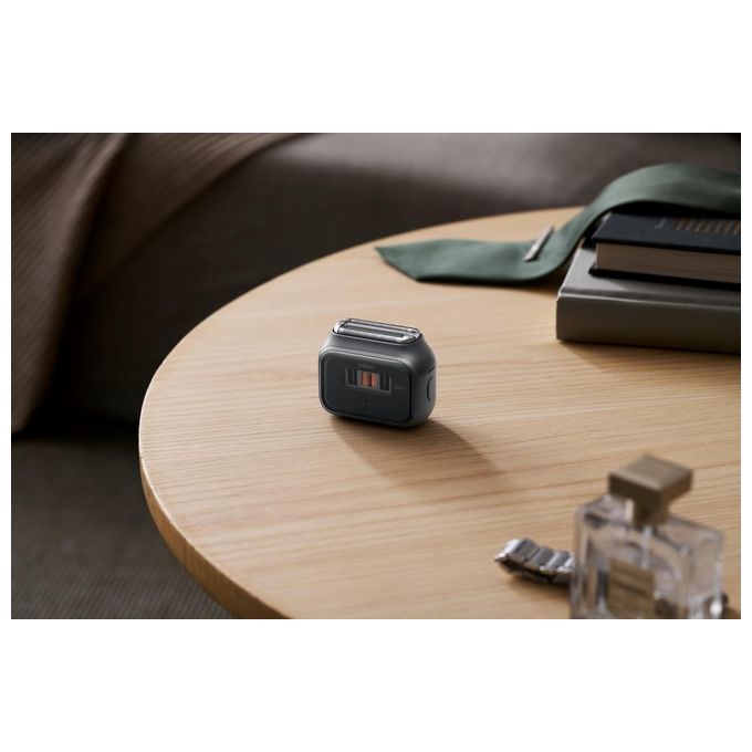 Laifen P3 Pro, Rasoio Elettrico, 3 Lame, per Pelli Sensibili, Grigio Scuro