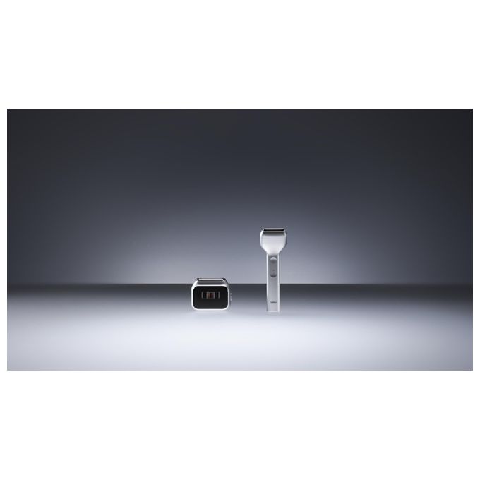 Laifen P3 Pro Rasoio elettrico secco umido 3 testine autonomia 100 min colore Argento