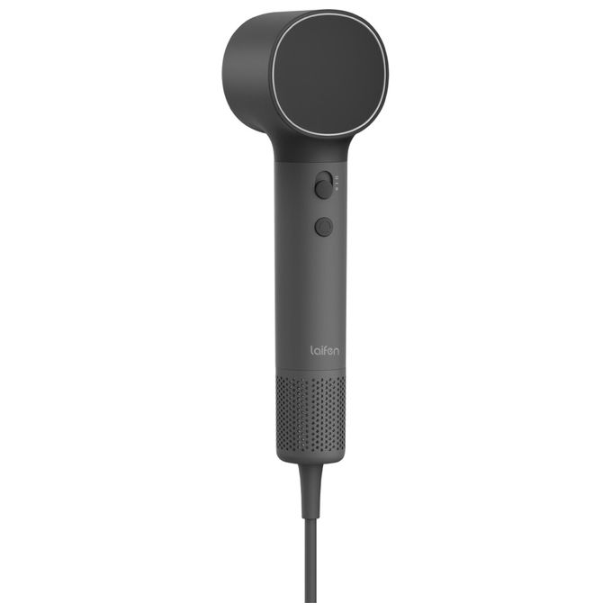 Laifen, Asciugacapelli Neo, Tecnologia Ionica, 3 Impostazioni Calore, Nero Ombra