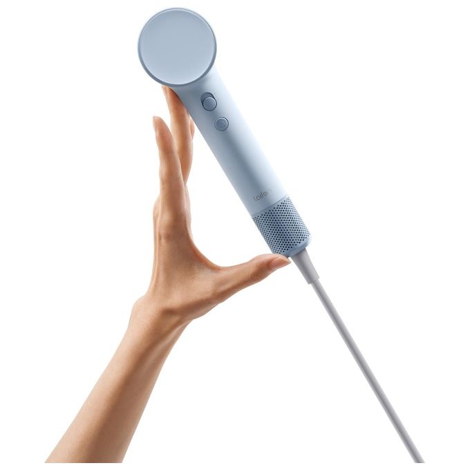 Laifen, Asciugacapelli Swift Mini, Blu, Compatto, Potente, Ionizzazione, da Viaggio