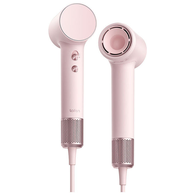 Laifen Mini Asciugacapelli Ionico Piccolo Silenzioso Lisciante Rosa