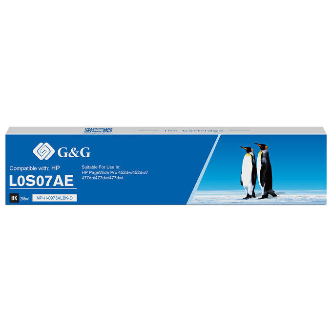 GandG, Cartuccia Inchiostro, Nero, Compatibile con HP 973XL, Rigenerata, 10000 Pagine
