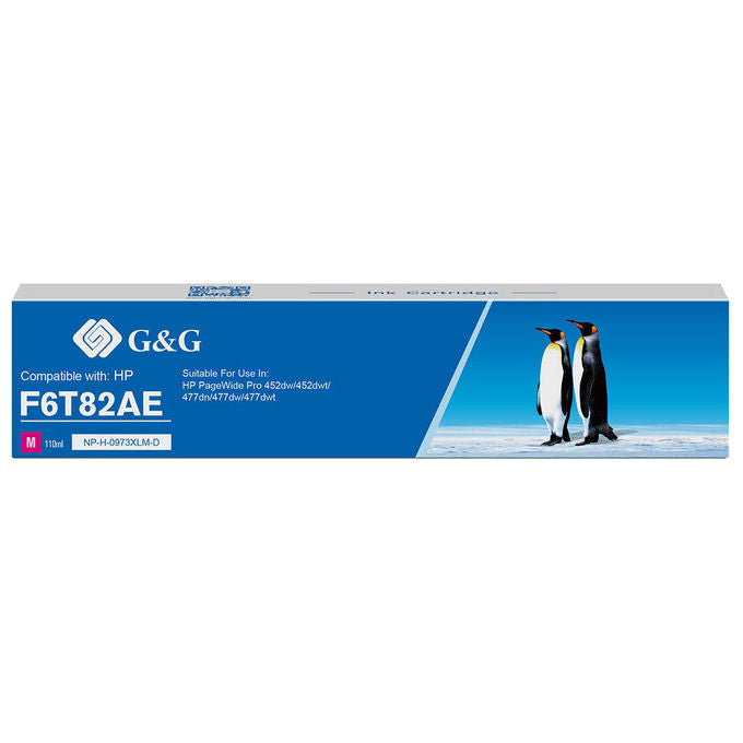 GandG, Cartuccia inchiostro compatibile con HP 973XL, Magenta, 7000 pagine