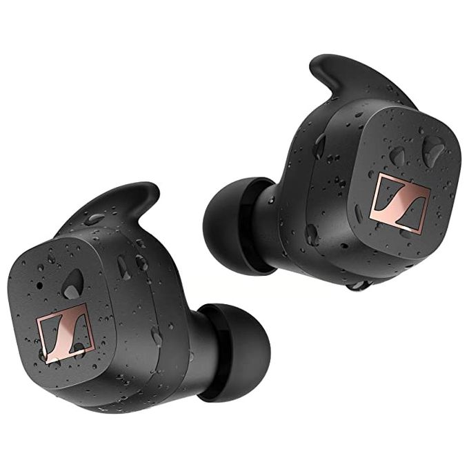Sennheiser 509299 SPORT True Wireless Auricolari In Ear Bluetooth 5.2 aptX IP54 27h Controlli Touch colore Nero