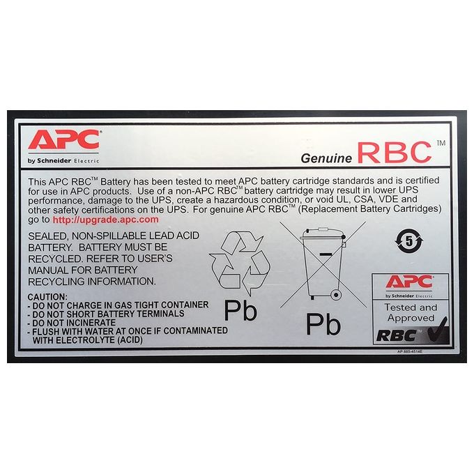 APC Batterie Per Smart Ups Smart Ups Xl