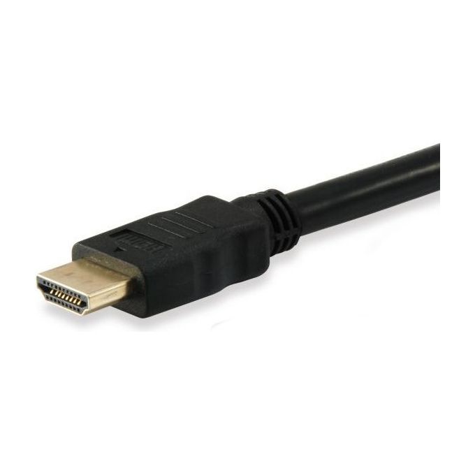 Equip 119375 Cavo HDMI 2.0 20 m 4K 30Hz 18 Gbps ARC Ethernet connettori placcati oro colore Nero