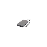 MEDIACOM MD-C318 Adattatore USB-C to HDMI 2 USB 3.0 SD GLAN Power Delivery 100W colore Alluminio