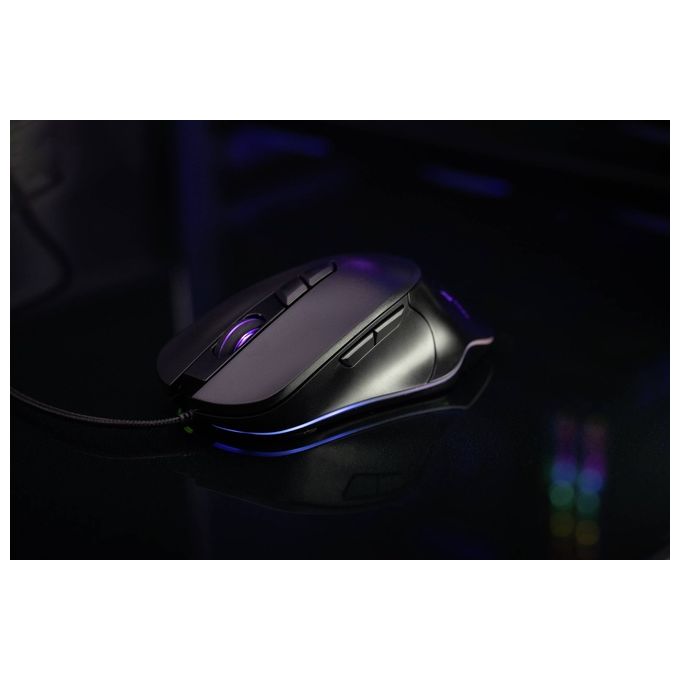 SureFire Mouse Martial Claw Gaming 7 Tasti con Illuminazione RGB