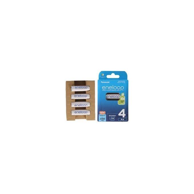 Panasonic Eneloop Mignon AA 2000mAh Ni-MH 4 Pezzi