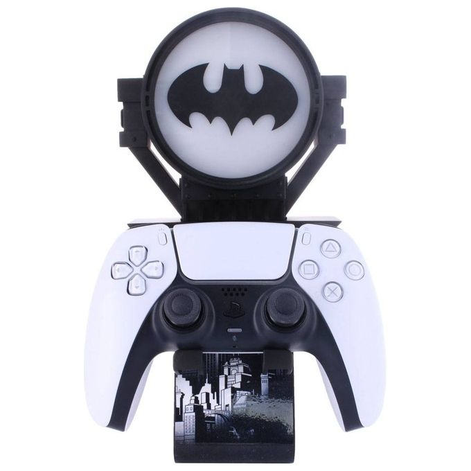 Cableguys CGIKDC400483 Ikon Batman Supporto Controller e Smartphone LED USB Ricarica Rapida colore Nero