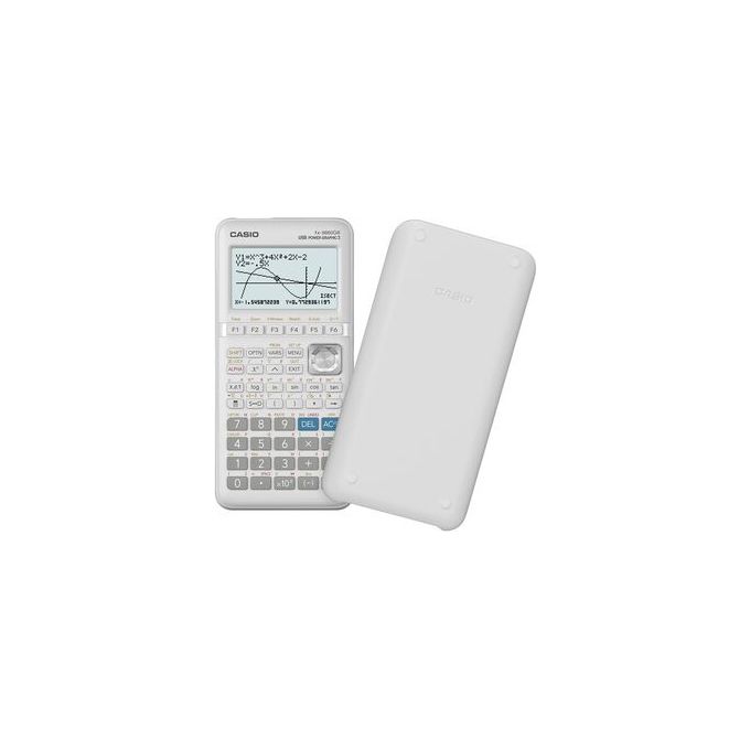 Casio CS FX 9860 G III FX-9860GIII Calcolatrice grafica con display naturale V.P.A.M. 8x21 cifre risoluzione 216x384 pixel memoria RAM 61 kB Flash-ROM 3 MB alimentazione 4 batterie AAA linguaggio Python colore Nero e Argento