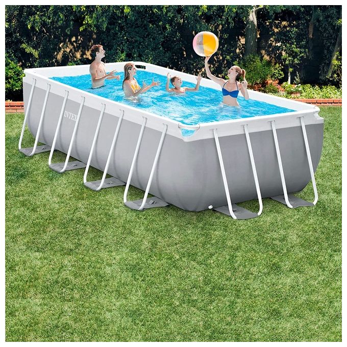 Intex 26792NP Piscina Fuori Terra Rettangolare Intex 26778 488 x 244 x 107 cm 488x244x107 cm