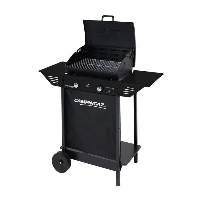 Campingaz 2190460 Xpert 100 LS Plus Barbecue a Gas con Carrello 2 Bruciatori 9200 W Fornello Laterale colore Nero