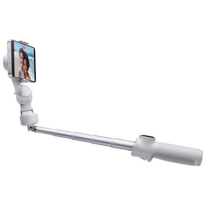 Insta360 Stabilizzatore Smartphone Flow 2 AI Tracker Bundle Grigio Chiaro