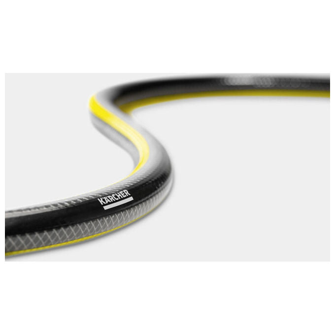 Kärcher 2.645-322.0 PERFORMANCE PLUS 3-4'' Tubo da Giardino 25 m 30 bar resistente ai nodi e UV colore Nero Giallo