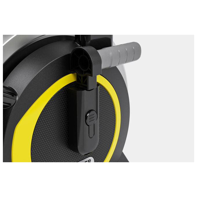 Kärcher 2.645-369.0 HT 6 M Carrello avvolgitubo Manuale con ruote larghezza 47.5 cm profondita' 56.5 cm altezza 89.6 cm peso 2.8 Kg colore Nero Acciaio inox Giallo