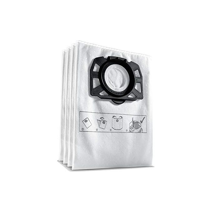 Karcher 2.863-006.0 Sacchetto Filtro in Vello (4 Pz)