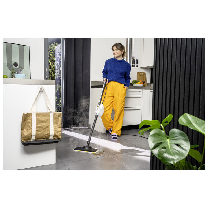 Kärcher 2.863-372.0 Set di pulizia per pavimenti originale potenza 1200 W capacita' serbatoio 0.2 litri tempo riscaldamento 3 minuti pressione vapore 3 bar colore Nero