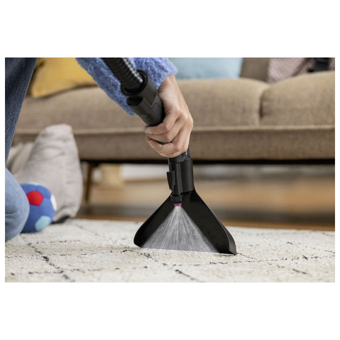Kärcher 2.863-376.0 Kit di accessori 2-in-1 spray extraction per SE 3 Compact velocita' doppia rispetto alle bocchette tradizionali colore Nero