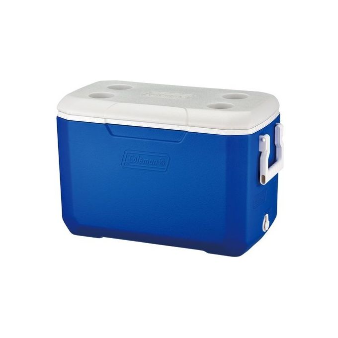 Coleman 2000036077 Poly-Lite 48 Ghiacciaia Rigida Portatile 46 L isolamento PU fino a 3 giorni colore Blu Bianco