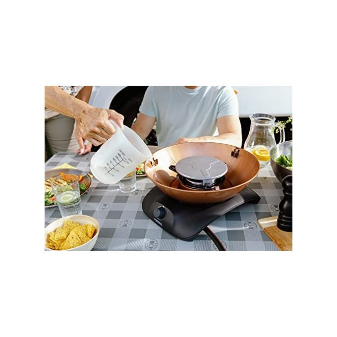 Campingaz 2000038776 360 Grill CV Grill da tavolo 2400 W 1 bruciatore a 360° con accensione Piezoelettrica PushandTurn colore Nero