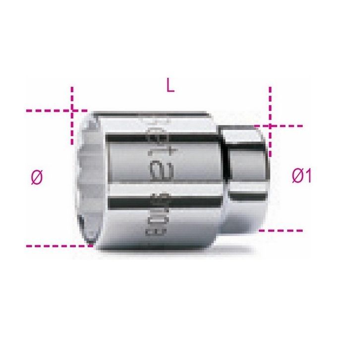 Beta Chiave A Bussola Poligonal 3-8 15Mm