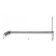 BETA Chiave a t con Bussola Esagonale Snodata Acciaio Cromato - uni 6742 din 3112 - 952 mm 9