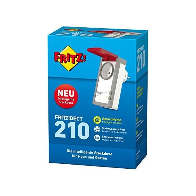 Fritz! Dect 210 Presa Intelligente Bianco 3450W