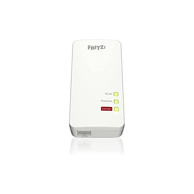 Fritz! Powerline 1260e Wlan Set 1200Mbit-s Collegamento Ethernet Lan Wi-Fi Bianco