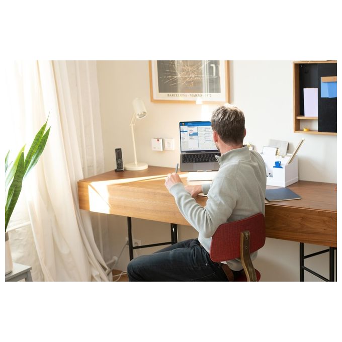 Fritz! Mesh Wi-Fi Extender 1600, ripetitore di rete dual-band, Wi-Fi 6, fino a 3000 Mbit-s, porta LAN Gigabit, WPA3-WPA2, Bianco