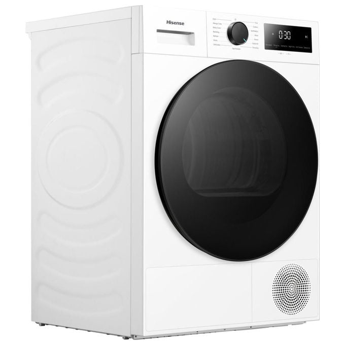 Hisense 20019575 Asciugatrice Libera installazione 9 Kg Classe C Pompa di calore 15 programmi (59.5x59x84.5 cm) colore Bianco