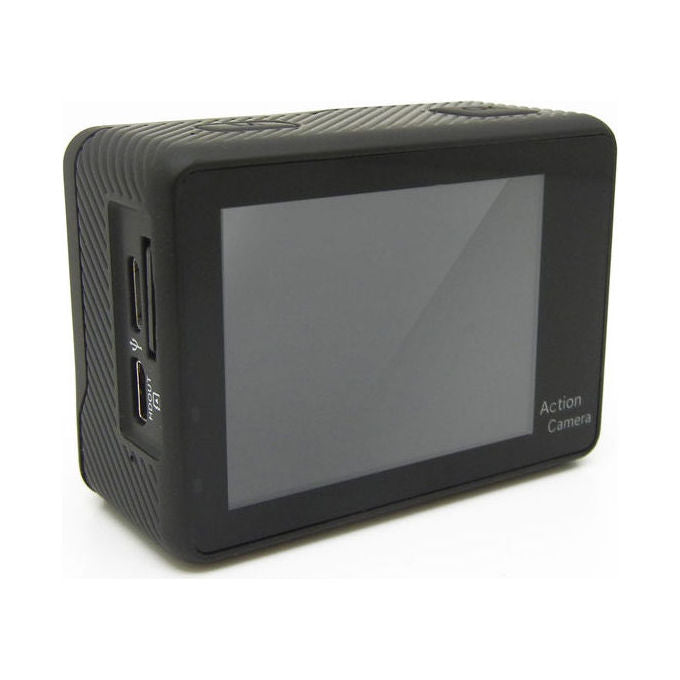 Easypix 20161 GoXtreme Vision Duo Action Camera 4K Ultra HD 170° Wi-Fi Impermeabile 30m Display Touch 2'' e Frontale 1,3'' colore Nero