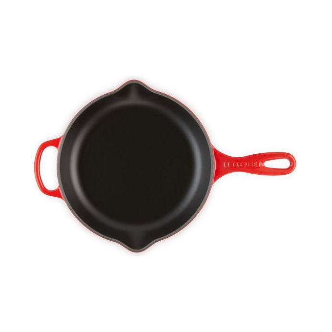 Le Creuset 20182230600422 Padella Doppio Becco in Ghisa Vetrificata 23 cm colore Ciliegia