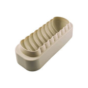 Silikomart 20.360.13.0065 Meringa Stampo in Silicone per Dolci 3D Design 250x90 mm h75 mm 1100 ml colore Grigio