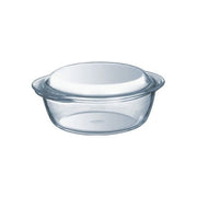 Pyrex 2047143 Classic Casseruola Tonda con Coperchio 2.1 L vetro borosilicato colore Trasparente