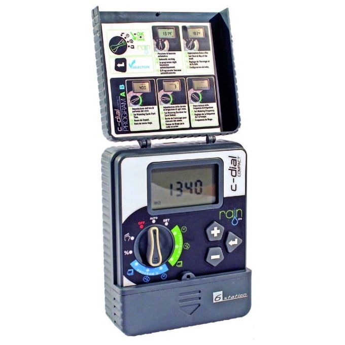 RAIN 900035 DT Programmatore IT Easy 6 STAZIONI 24V colore Bianco