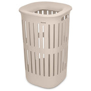 Brabantia COLLECT-IT Cesto Porta Biancheria 55L con Coperchio e Maniglie Ergonomiche Pareti Ventilate colore Beige Soft