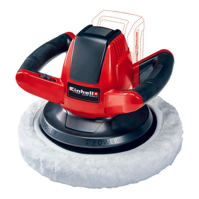 Einhell Lucidatrice Per Auto Ce-Cb 18-254 Li (Batteria Non Inclusa)