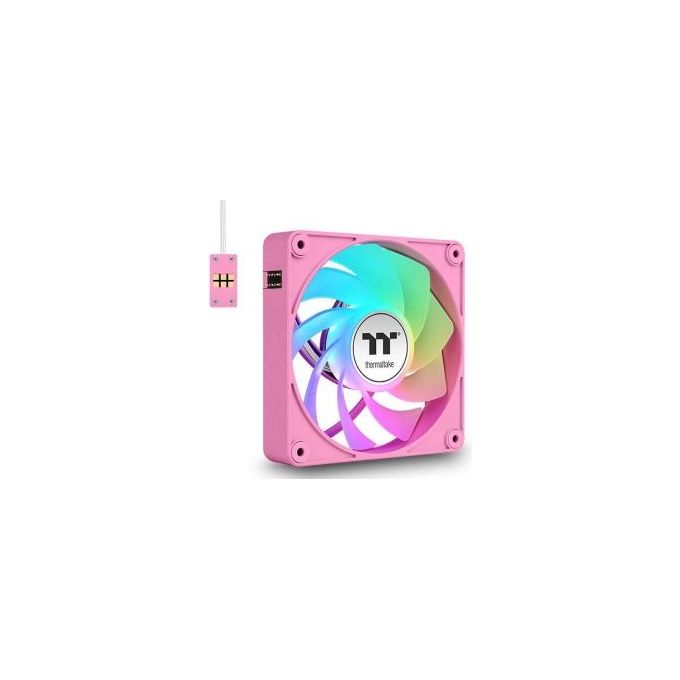 Thermaltake CT140EXREVERSEARGB3PK Ventola 14 cm 1800 rpm 94,95 CFM 32,8 dB colore Rosa